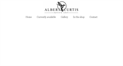Desktop Screenshot of albertcurtis.com
